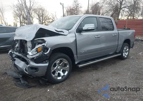 2020 Ram 1500 Big Horn 4X4 5'7 Box from USA, damaged, VIN 1C6SRFFT6LN217599